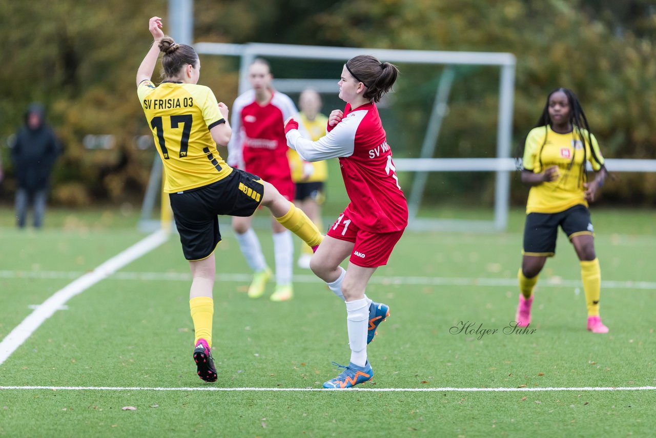 Bild 281 - wBJ SV Wahlstedt - SV Frisia 03 Risum-Lindholm : Ergebnis: 1:2